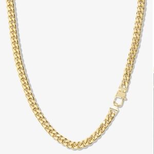 Melinda Maria Julian Cuban Chain Necklace